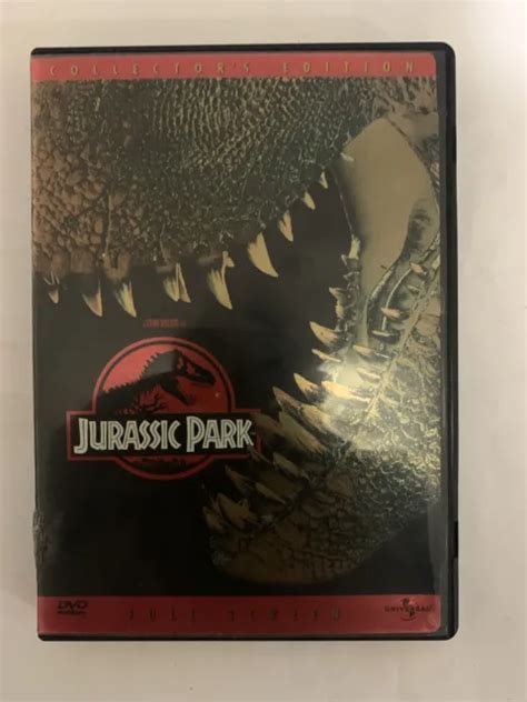 Jurassic Park Dvd Collectors Edition Full Screen 099 Picclick