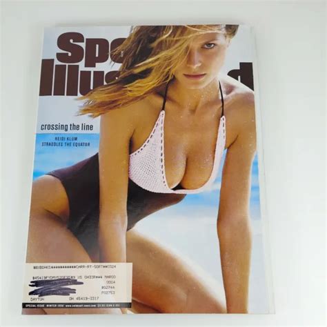 Sports Illustrated Swimsuit Issue Heidi Klum Special Issue Winter 1998 No Label £12 13