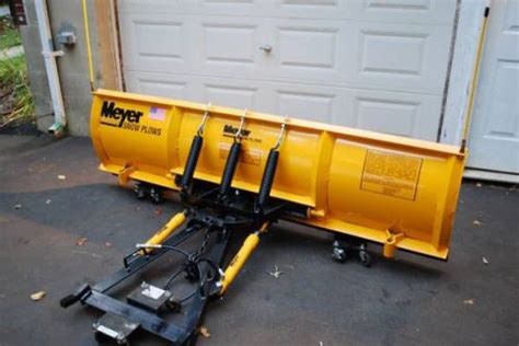 Sell Meyers 7 12 Ft Power Angel Snowplow Make Offer In Drums