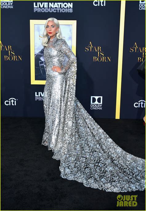 Lady Gaga Shimmers In Silver At A Star Is Born Premiere In La Photo 4153082 Lady Gaga
