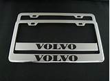 Images of Volvo License Plate Frame