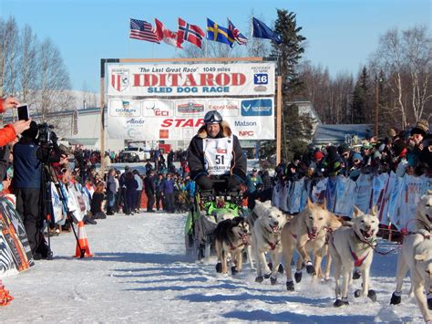 Iditarod Sled Dog Race Alaska Private Tour Race Starts Banquet