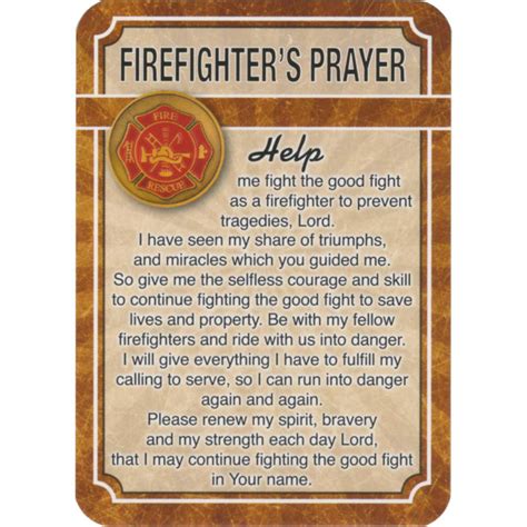 Firefighter Prayer