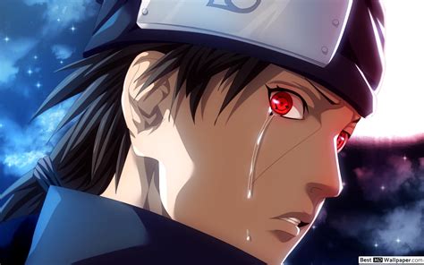 Crying Naruto Itachi Uchiha 4k