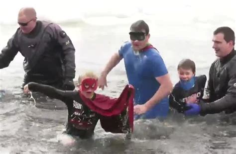 Take The Plunge Braving The Cold For A Good Cause