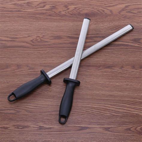 8 10 12 professional chef knife sharpener rod diamond sharpening stick honing steel for kitchen