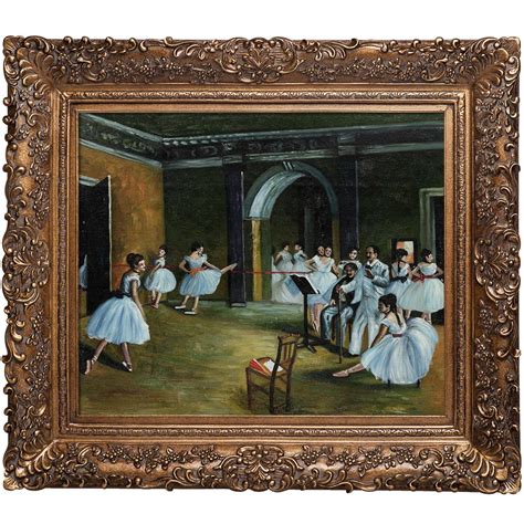Overstockart Degas Dance Studio At The Opera Oil Painting With Burgeon