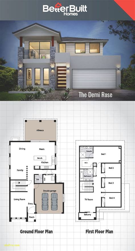 Image Result For Double Storey Home Build Design Ideas Australia House Plans Farmhouse Double