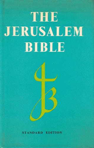 The Jerusalem Bible Tolkien Gateway