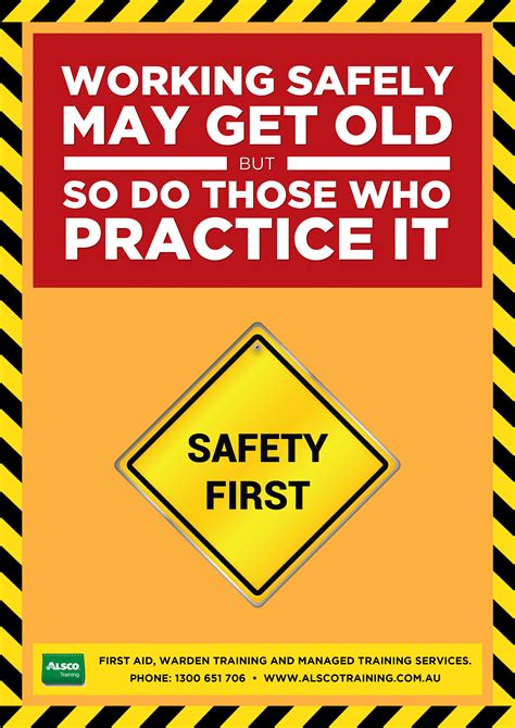 Safety Poster Design