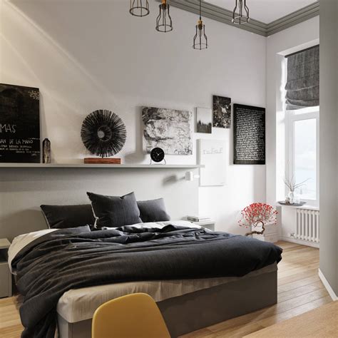 Einrichtungsstil festlegen, sich für ein bestimmtes farbschema. Ideen für dein Schlafzimmer in Schwarz & Weiß