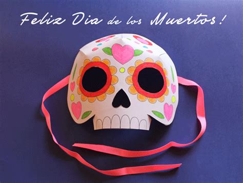 Day Of The Dead Diy Pdf Printables Templates Crafts Recipes