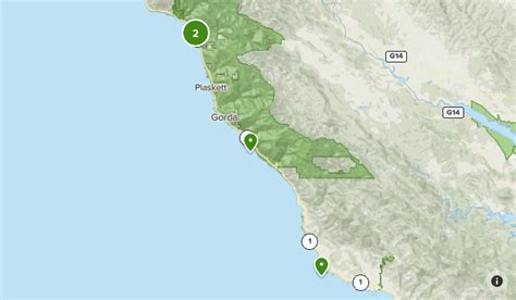 Southern Big Sur List Alltrails