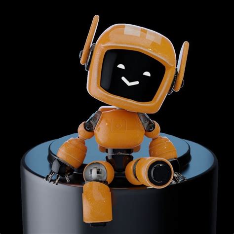 Orange Robot From Love Death And Robots Download Free 3d Models