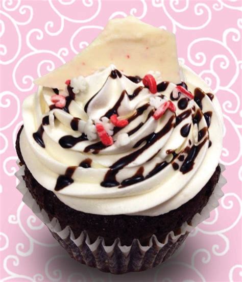 White Chocolate Peppermint Jumbo Filled Cupcake Classy Girl Cupcakes