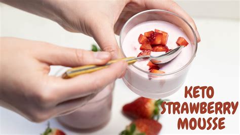 Sugar free pudding sugar free jello sugar free cheesecake low carb cheesecake sugar free desserts köstliche desserts dessert recipes cheesecake pudding jello pudding desserts. Keto Strawberry Mousse - 5 ingredients Low Carb Dessert ...