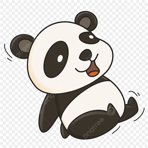 Panda Playing Clipart Transparent Background Playing Panda Clipart