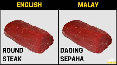 Demikian contoh singkat perkenalan diri dalam bahasa arab. 9 Jenis Potongan Daging Lembu Dalam Bahasa Melayu