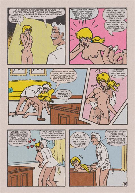 Post Archie Comics Betty Cooper Hiram Lodge Comic