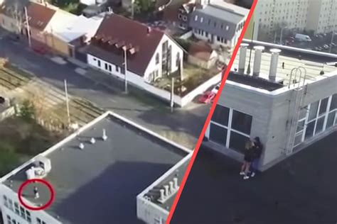 Inappropriate Moments Caught On Camera By A Drone