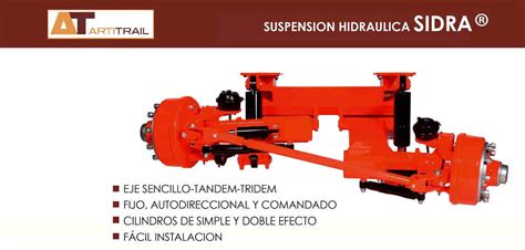 Suspensiones Mecanicas Bogies Hidraulicas Y Neumaticas Artitrail