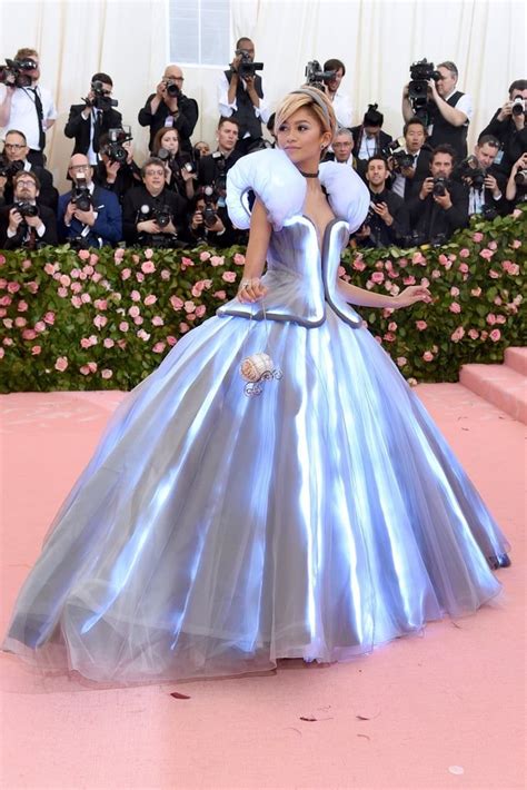 Zendaya S Cinderella Dress At The Met Gala Met Gala Outfits Met
