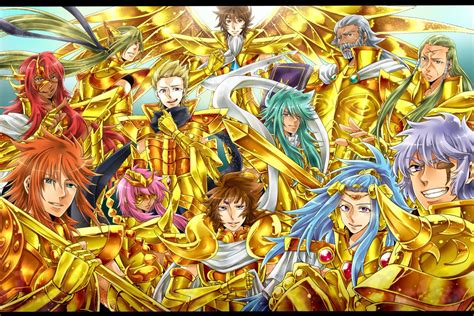 Caballeros Dorados Saint Seiya Omega Con El Estilo De Lost Canvas