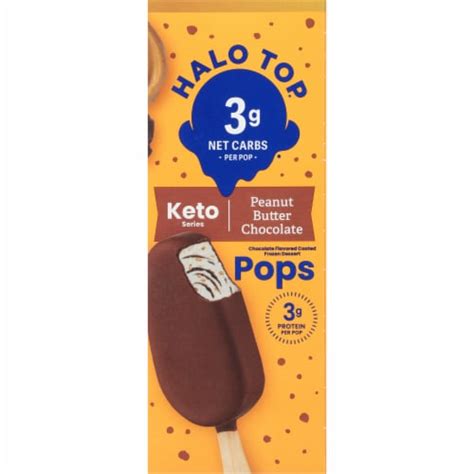 Halo Top Keto Peanut Butter Chocolate Ice Cream Bars Ct Frys Food Stores