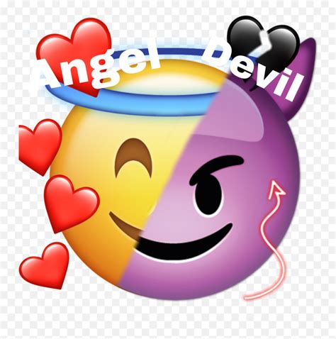 Angel Devil Emoji