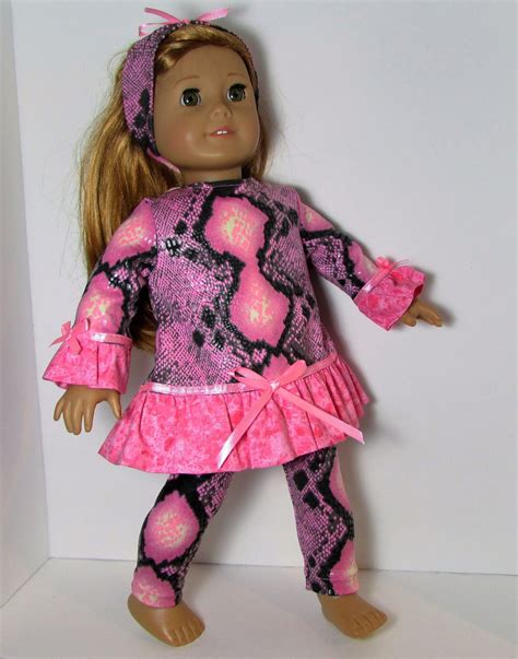 18 doll clothes fit american girl ruffled tunic and etsy