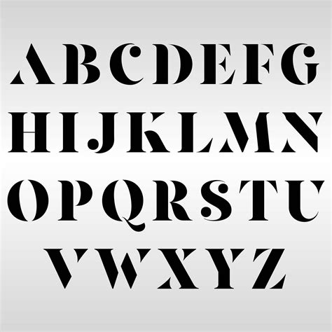 10 Best Fonts Alphabet Free Printable