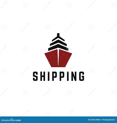 Shipping Logo Stock Illustration Illustration Of Diagram 243519986