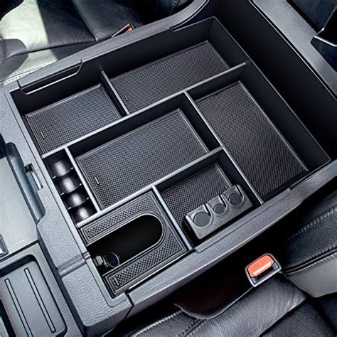 Jdmcar Center Console Organizer Compatible With 2014 2019 2020 2021