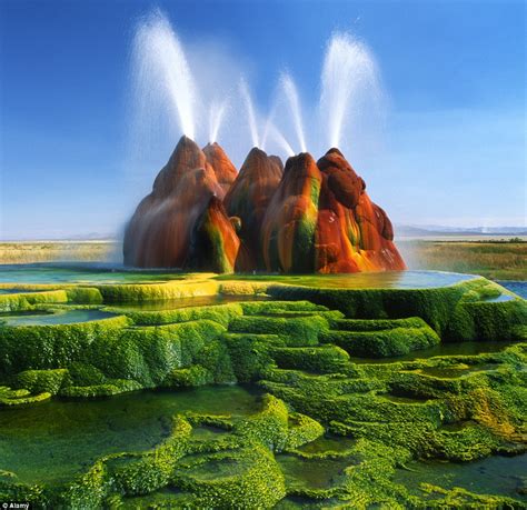 There She Blows The Incredible Pictures Of A Man Made Geyser In The