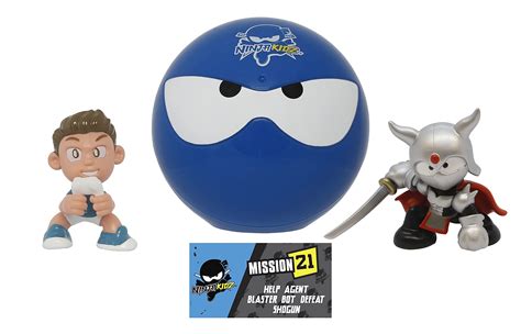 Buy Ninja Kidz Tv Mini Mystery Ninja Ball Includes 2 Characters Of 13