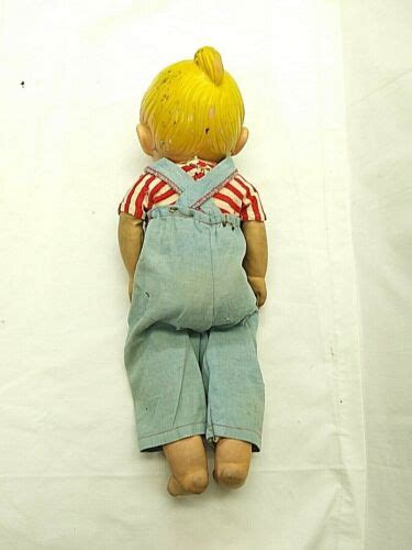 Vintage 1953 Dennis The Menace Doll ~ Glad Toy Company B203 Ebay