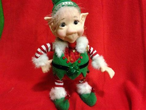 Elf Christmas Elf Sitting And Standing Elves Christmas Elf Doll
