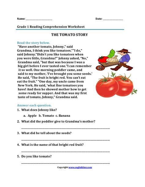 Printable 5th Grade Worksheet