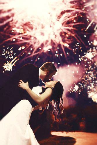 48 Most Creative Wedding Kiss Photos Wedding Fireworks Wedding Kiss