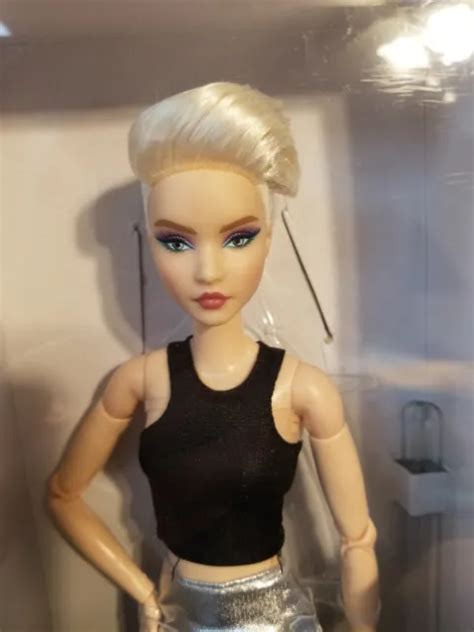 BARBIE SIGNATURE LOOKS Doll 8 Tall Blonde Pixie Cut Fully Posable NEW