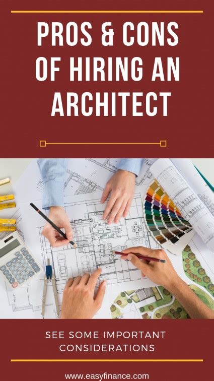 Pros And Cons Of Hiring An Architect When Building A House