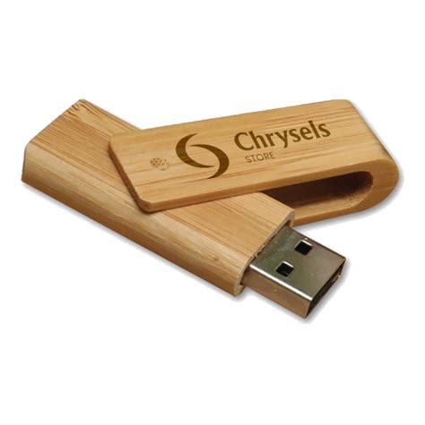 Promotional Bamboo Usb Flash Drive Chrysels Store