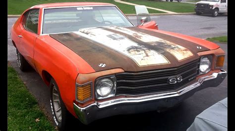 1972 Ss Chevelle Project Car Youtube