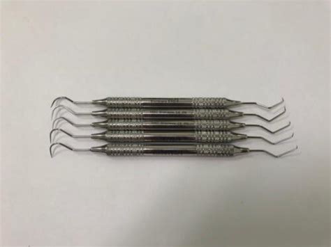 Dental Probes And Explorers Exd 5 5pcs Stainless Steel Ebay