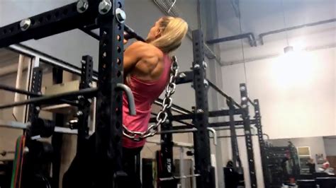 Lacey Evans Back And Bicep Bulging Workout At The Wwe Performance Center Youtube