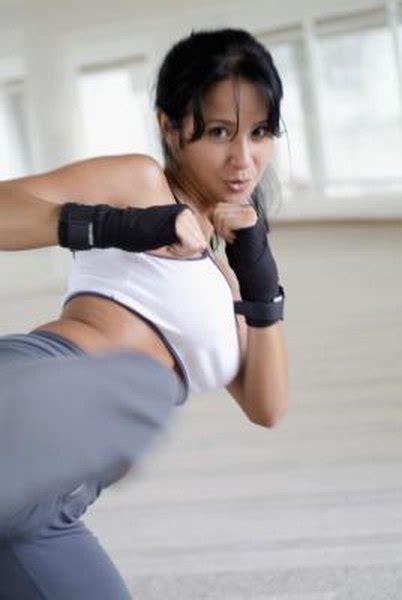Kickboxing Muscle Workouts Woman