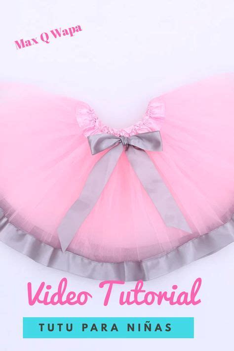 Como Hacer Un Tutu Para Bebe Tutorial Paso A Paso Rápido Fácil Y