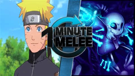 Naruto Vs Sans Naruto Vs Undertale One Minute Melee Fanon Wiki