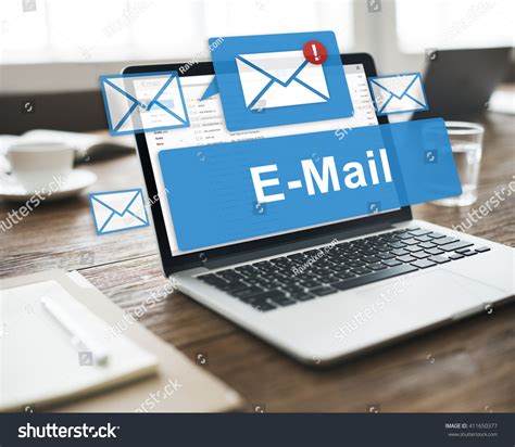 Email Inbox Electronic Communication Graphics Concept Stock Photo