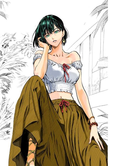 Colored Fubuki From Chapter Onepunchman One Punch Man Manga